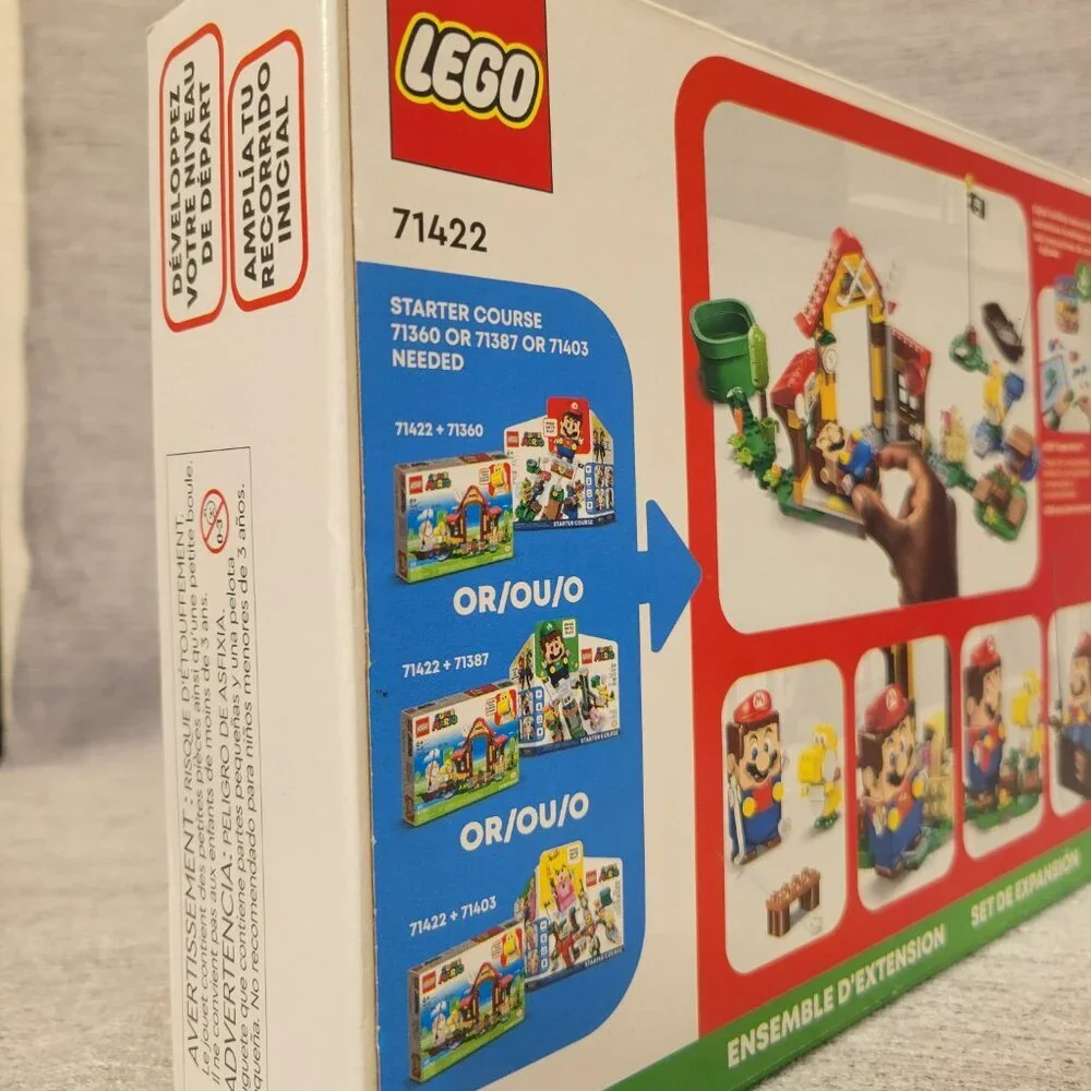Lego Super Mario Picnic at Mario's House 71422